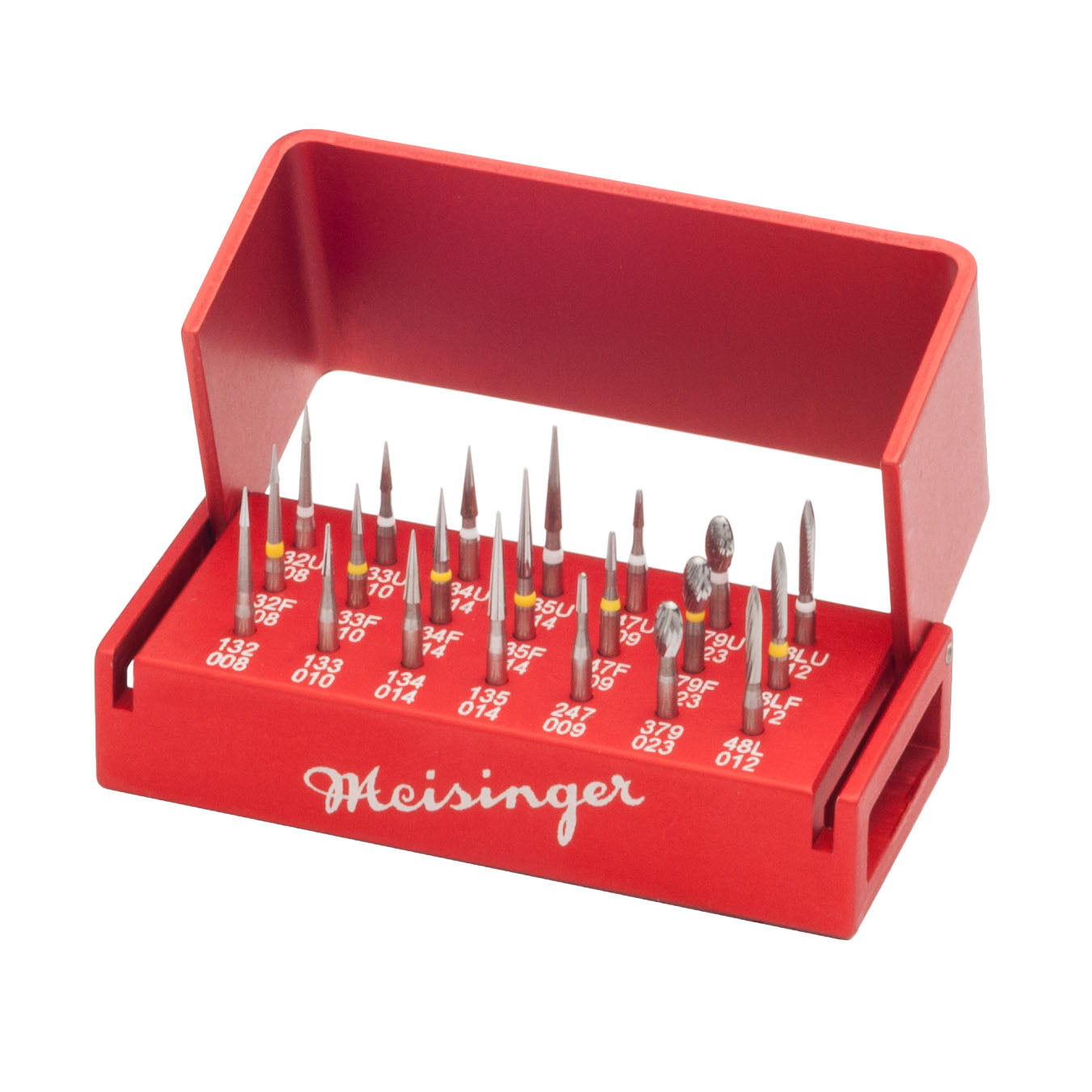 Meisinger 2568 Comprehensive Trimming & Finishing Carbide Dental Kit FG Meisinger 2568 Comprehensive Trimming & Finishing Carbide Dental Kit FG